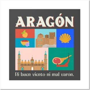 Aragon Spain Spanish Espana Posters and Art